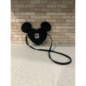 MICKEY MOUSE X KEITH‎ HARING Heart W/Ears Figural Mini-Bag Purse Disney
